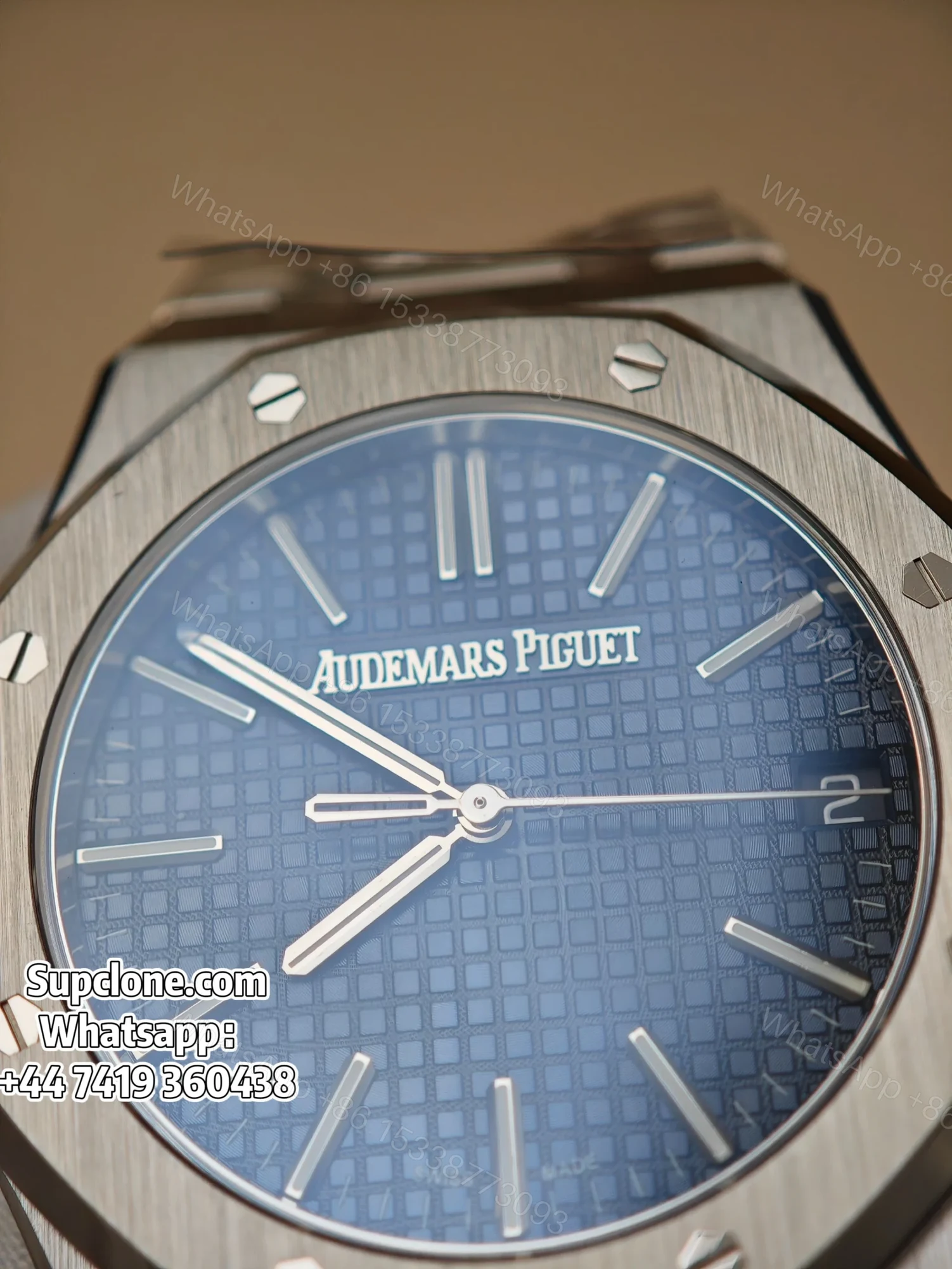View 13 of Audemars Piguet Super Clone 1:1 Royal Oak 15510 Blue Dial 41MM