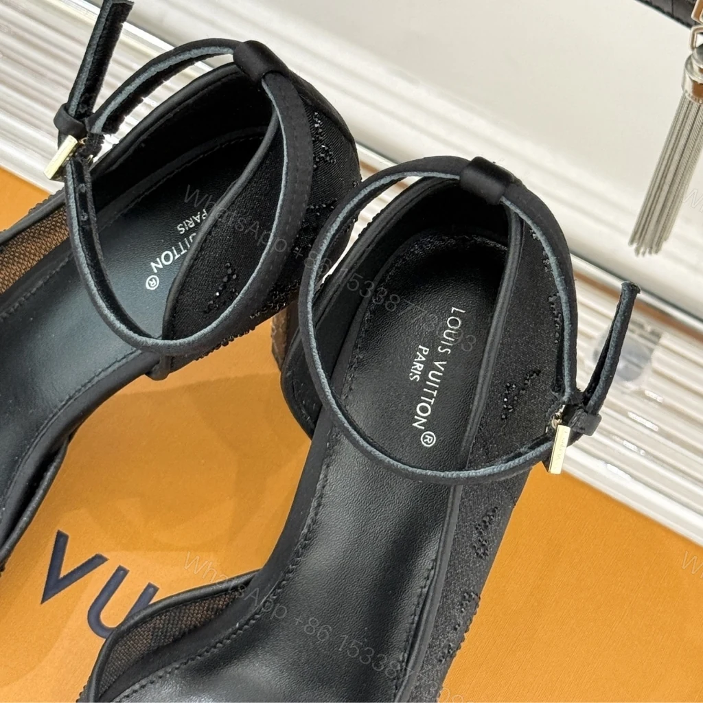 View 8 of Louis Vuitton Gala Sandal Black 1AJPS1