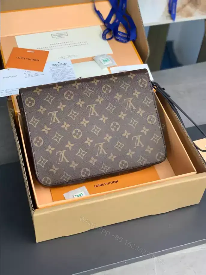 View 7 of LOUIS VUITTON S LOCK A4 POUCH – LBV421
