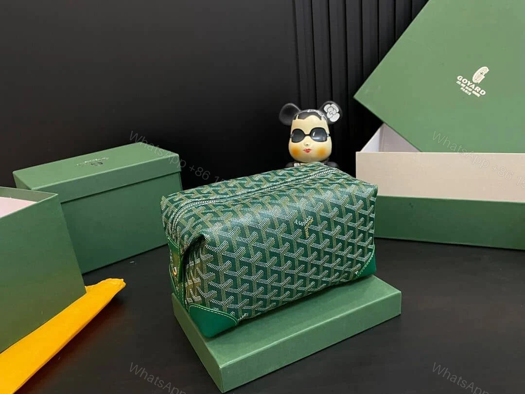 View 10 of GOYARD BOWLING 25 TOILETRY BAG GREEN 23CM BOWLIN025TY09CL09P