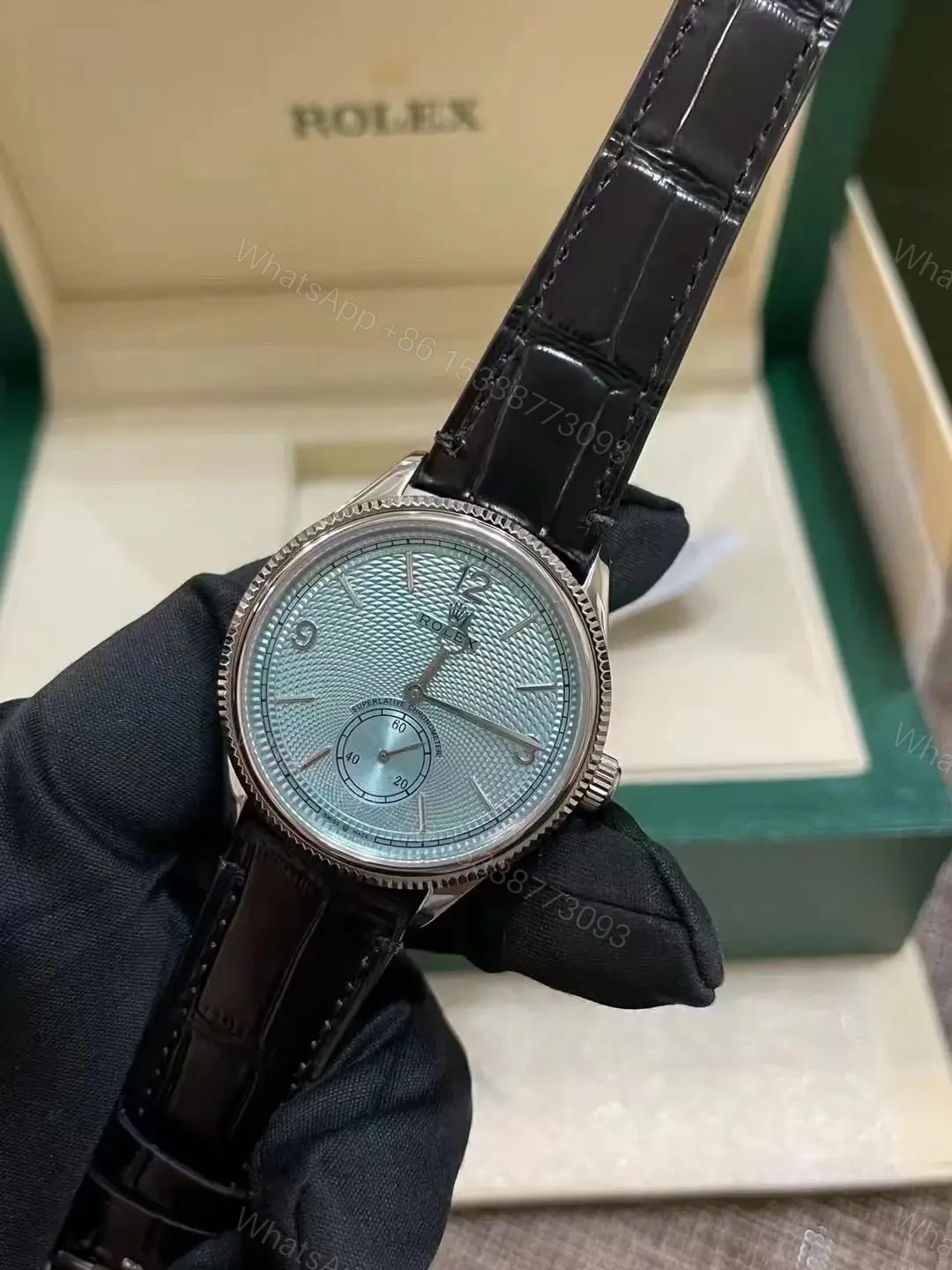 View 4 of New 2024 1908 Replica Rolex Perpertual 39mm Platina