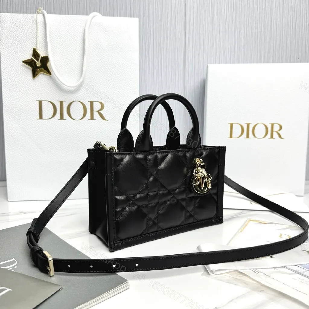 View 6 of Quilted Mini Bag: Diamond Stitch, Gold Charm, Crossbody Carry