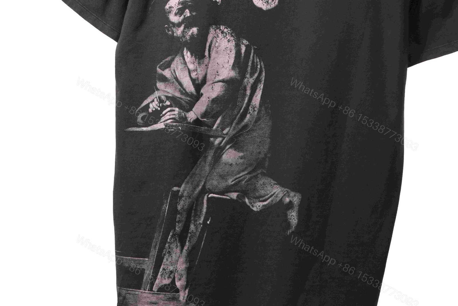 View 7 of Off White Matthew Skate Logo Print T-Shirt