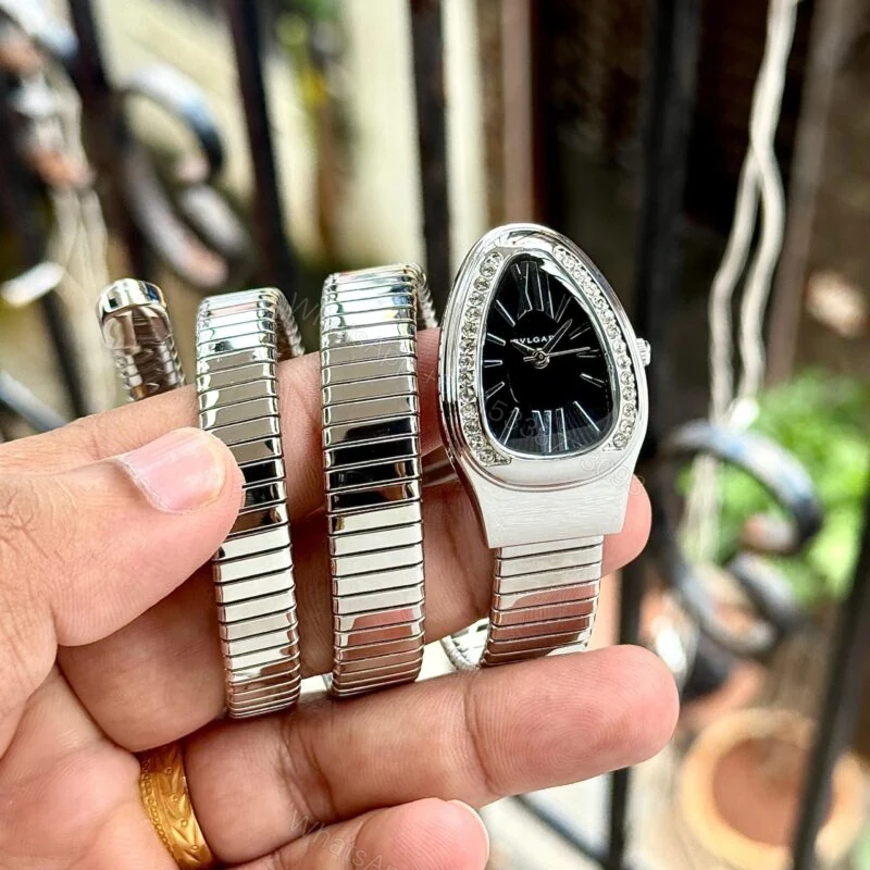 Bvlgari Serpenti Tubogas Black Dial 36mm Quartz — view 1