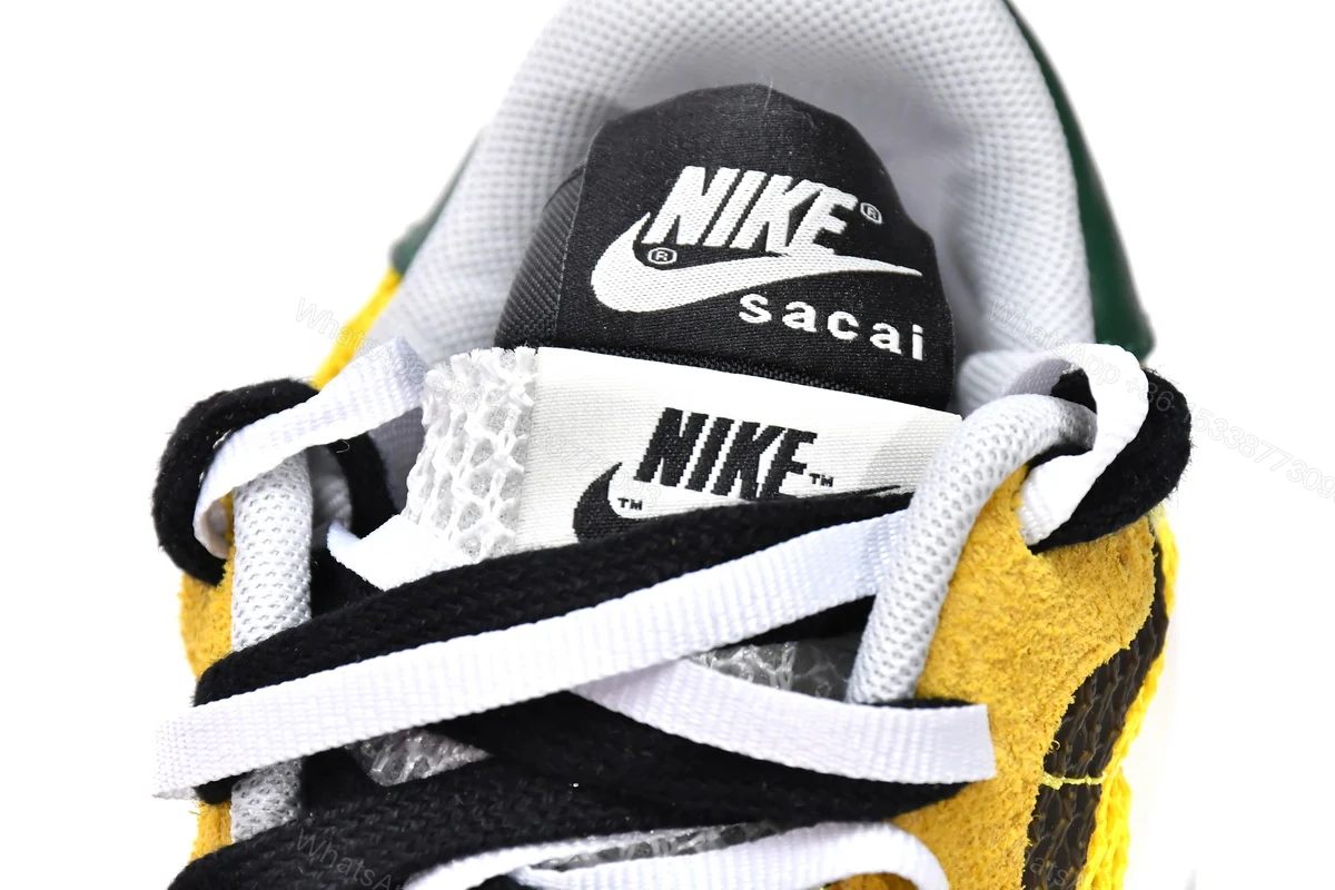 View 5 of Sacai x Nike Pegasua Vaporfly Yellow Green CV1363-700