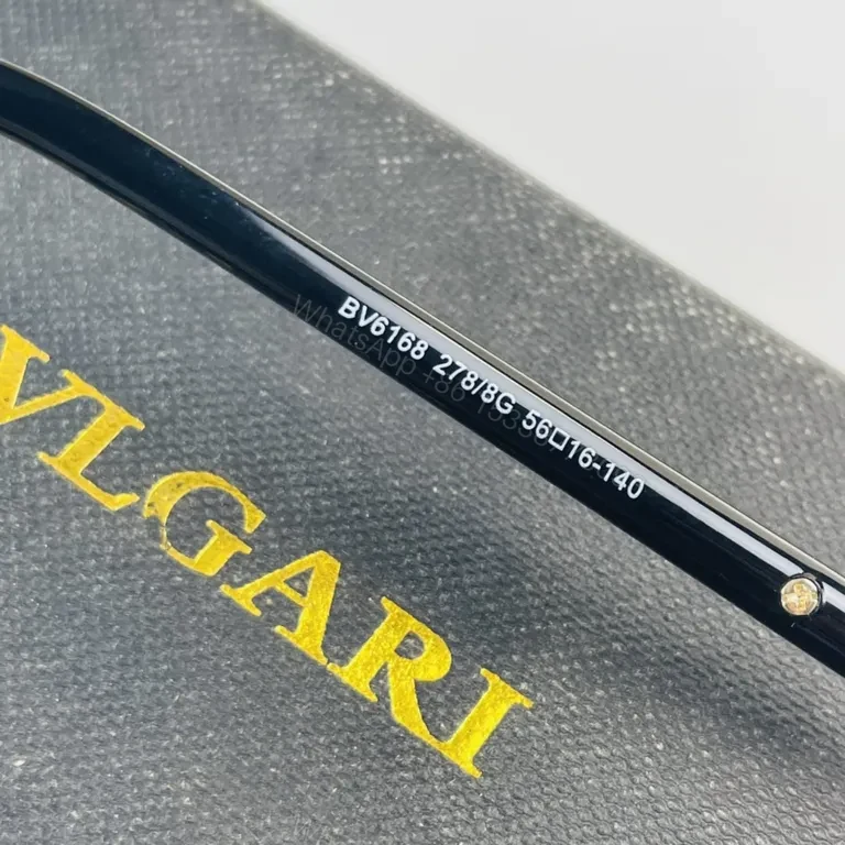 View 5 of BVLGARI Aviator Sunglasses - Luxury Metal & Acetate, 100% UV Protection