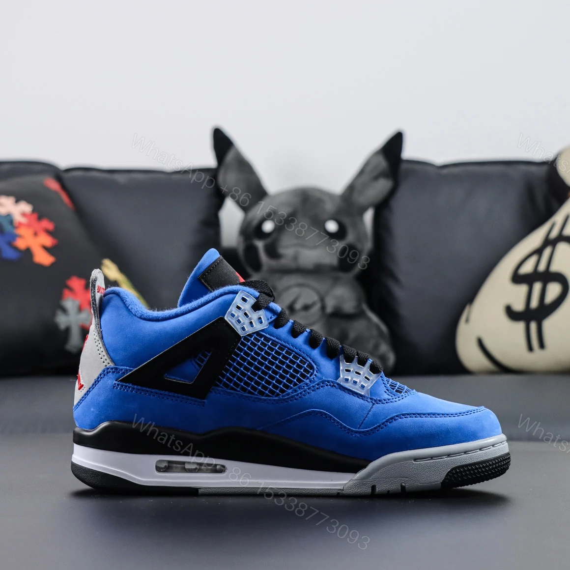 View 2 of Air Jordan 4 Retro Eminem Encore (2017) Reps