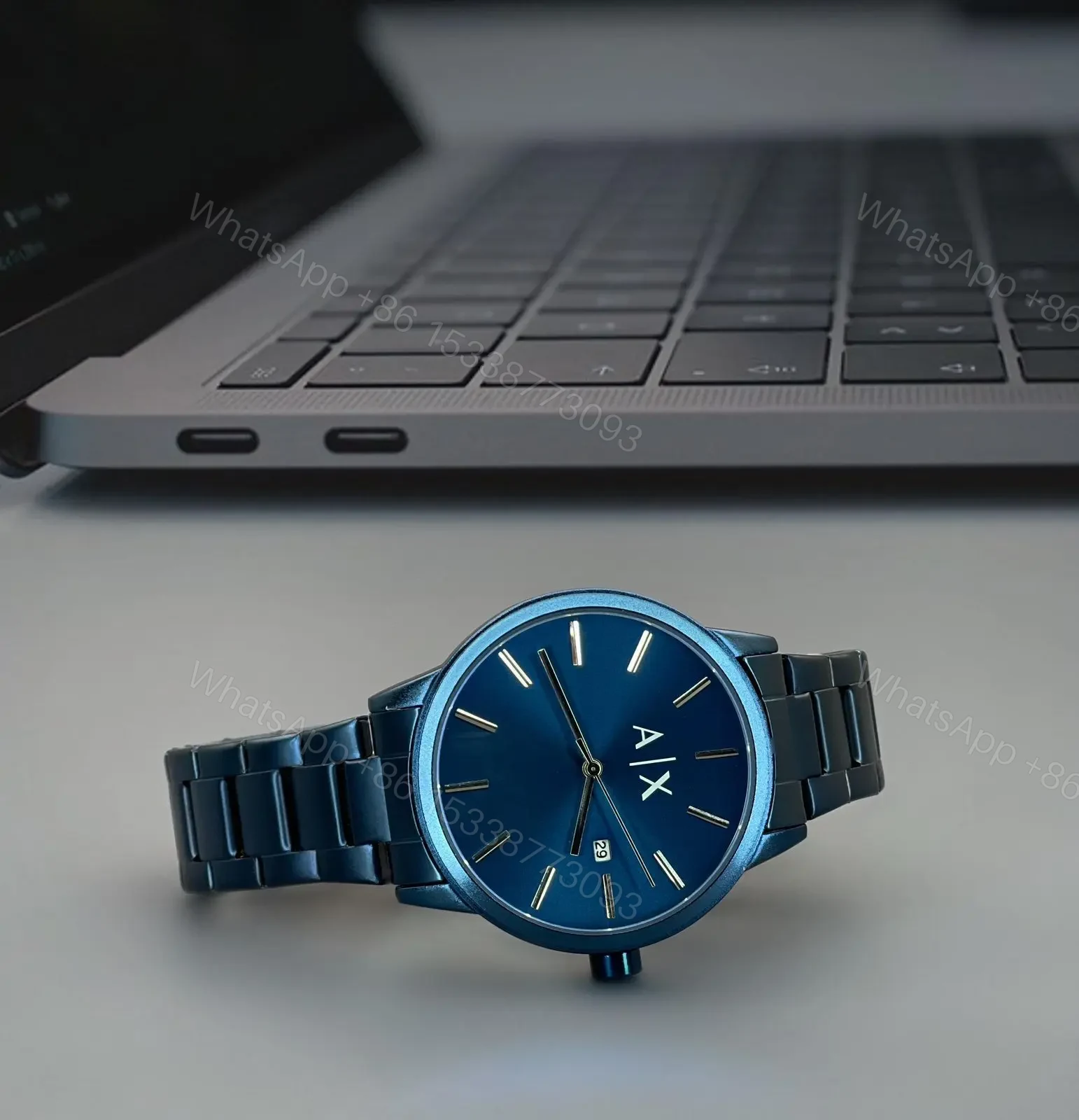 View 3 of Armani Exchange For Men 7AA Original Quality Collection Model – Cayde AX2701 Dial Size – 42mm