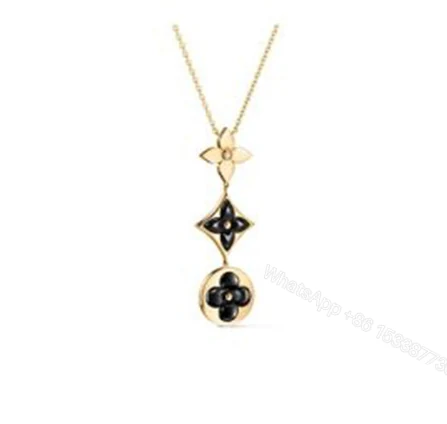 LV Color Blossom Lariat Necklace — view 1