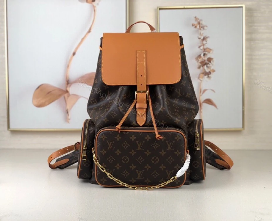 LV trio backpack monogram — view 1