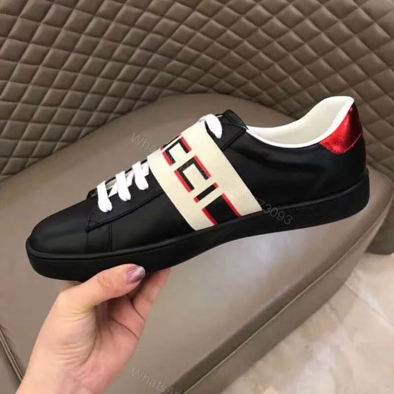 View 6 of GUCCI STRIPE LEATHER SNEAKER – GC4