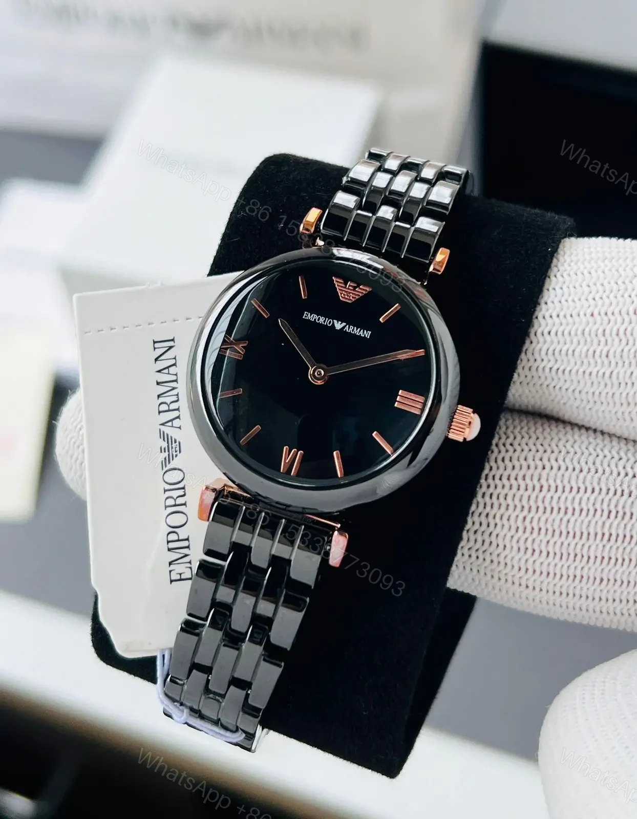 Emporio Armani Classic Black Ceramic — view 1