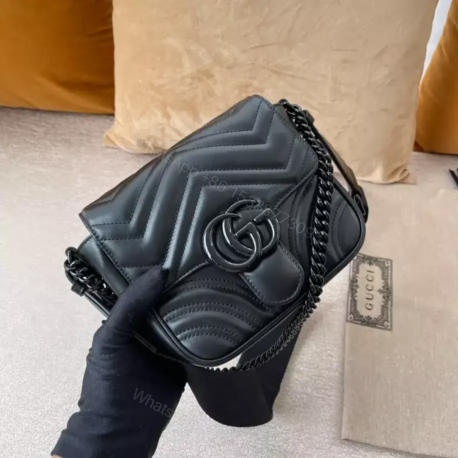 View 4 of GG MARMONT MATELASSÉ SHOULDER BAG – GBC109