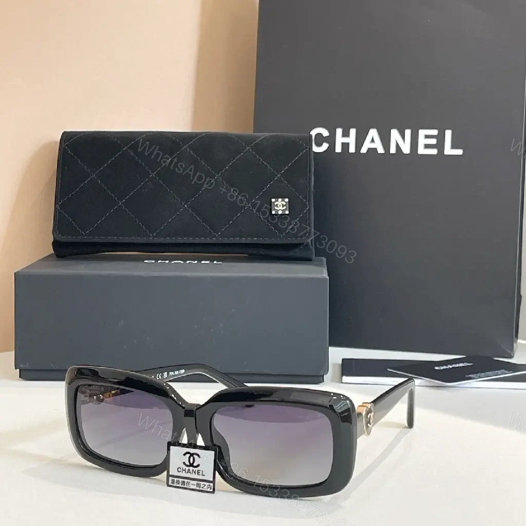 View 4 of Quilted Wallet Black + Oversized Sunglasses | Luxury Duo
