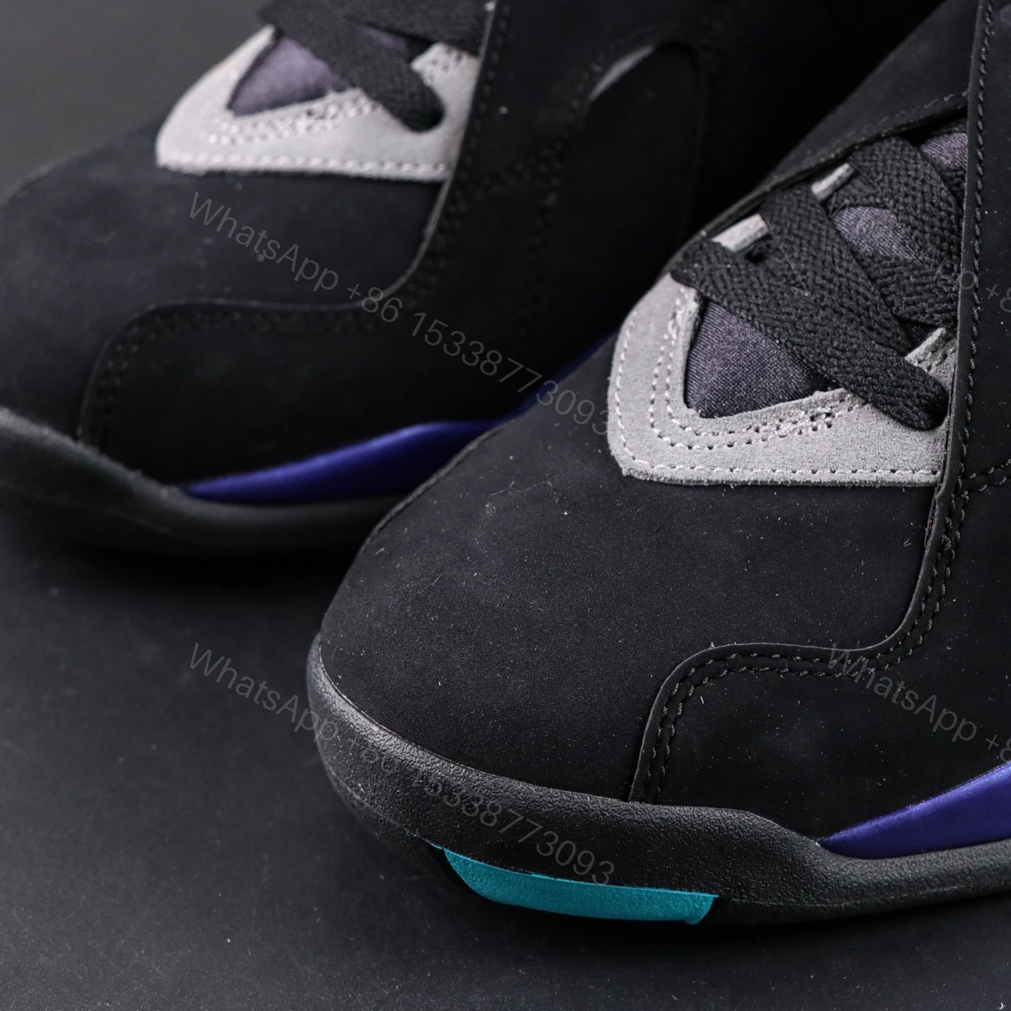 View 4 of Air Jordan 8 Retro “Aqua” 2025 Reps
