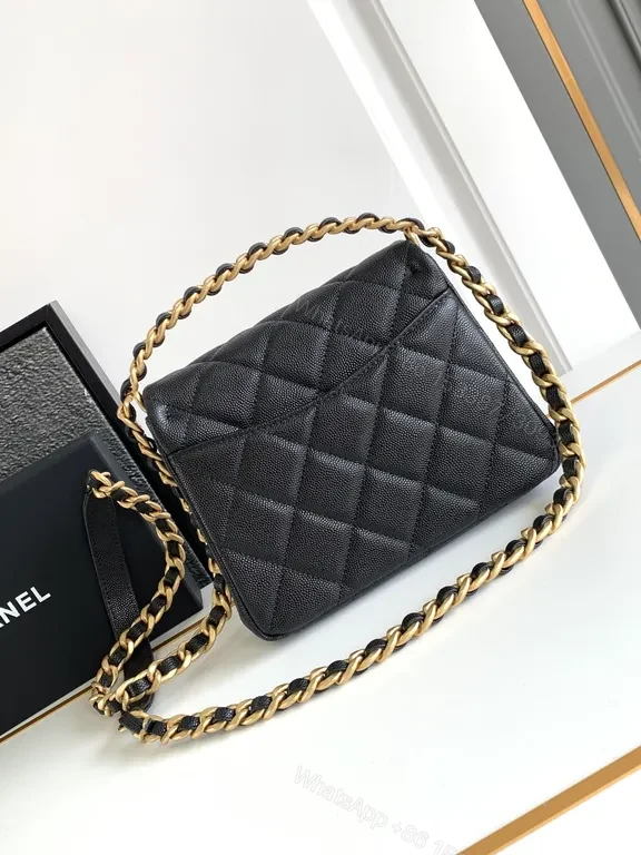 View 8 of Quilted Chanel-Inspired Crossbody: Effortless Luxury