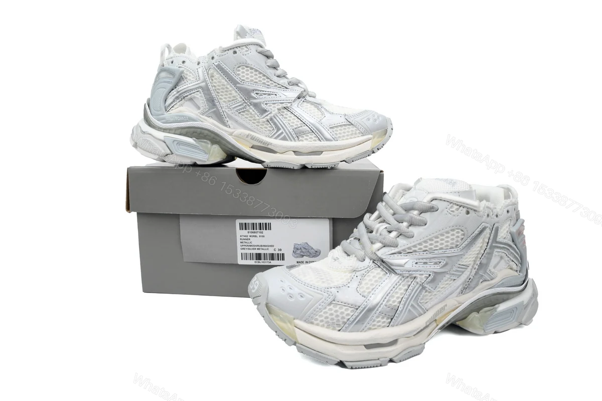 View 2 of Balenciaga Runner Mi Light Blue 677402 W3RB2 8100