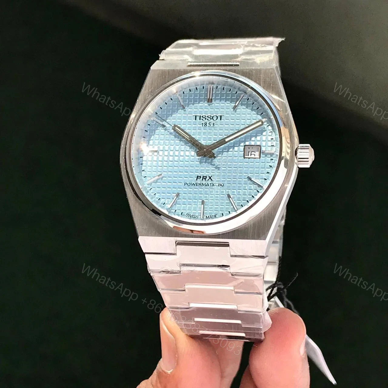 Tissot PRX Tiffany Dial — view 1