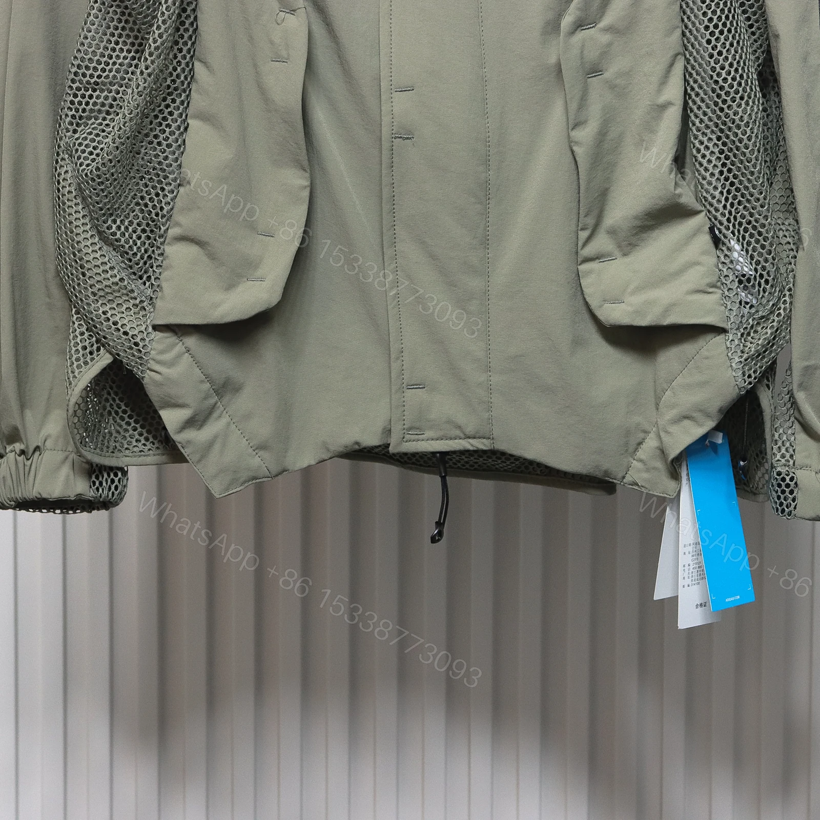 View 8 of Adidas Detachable Functional Tooling Jacket Grey