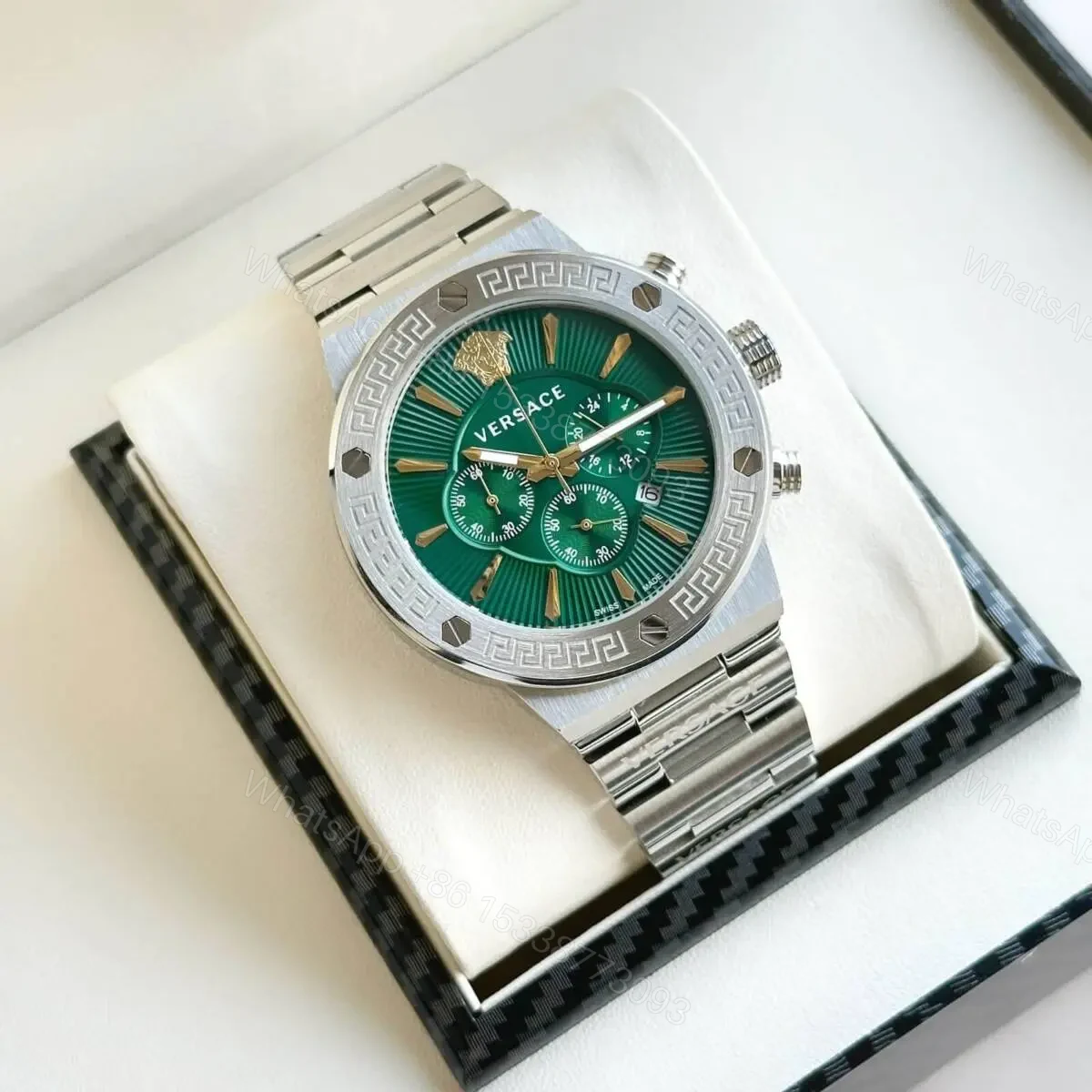 Versace Greca logo Chrono SERIES — view 1