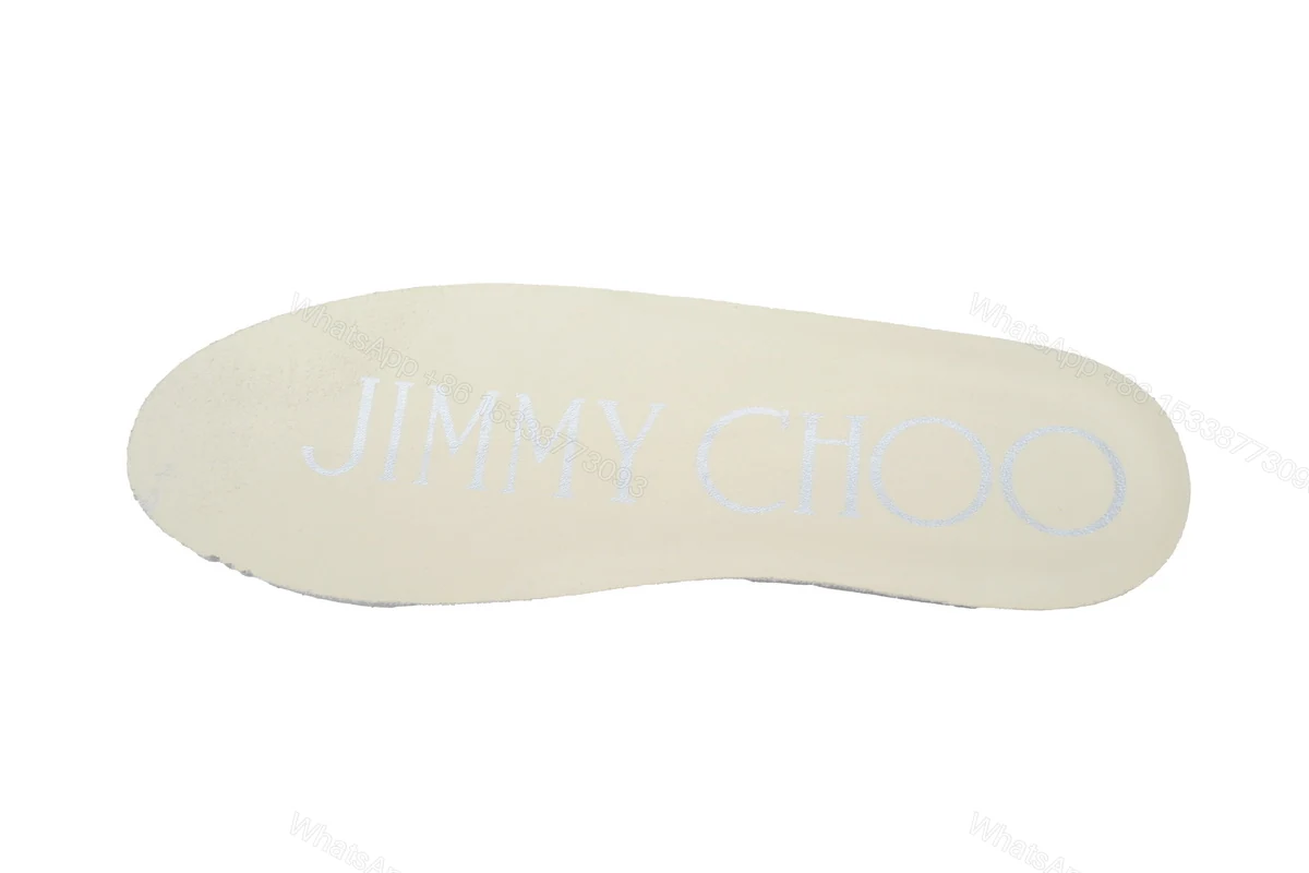 View 5 of Women's Jimmy Choo Palma Maxi White Canvas Platform Trainers
