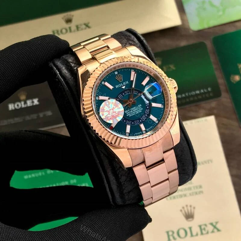 View 3 of Rolex Sky Dweller Rose Gold 40mm Automatic