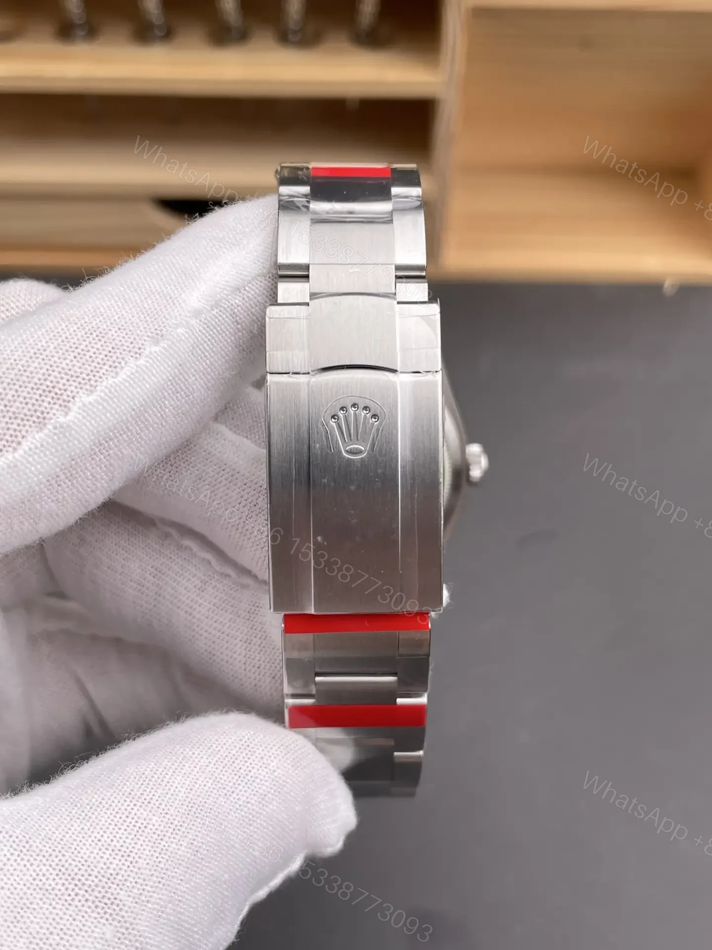 View 8 of Rolex Oyster Perpetual 36 126000 Lavender Dial Watch 126000-0013