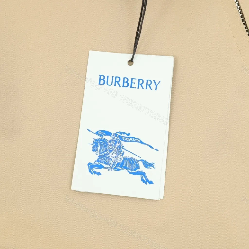 View 2 of Neutral Windbreaker | Lightweight Beige Shell with Check Detail