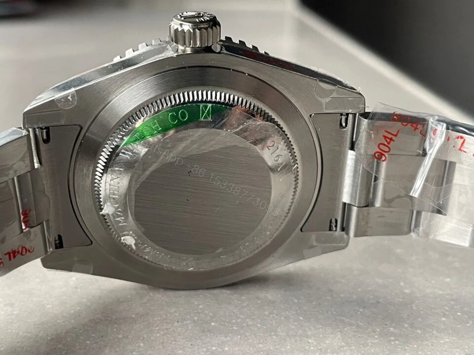 View 9 of GMF FACTORY 1:1 Rolex Submariner “Tempus Machine Red Depth 216A” 904L SS Black Dial A3130