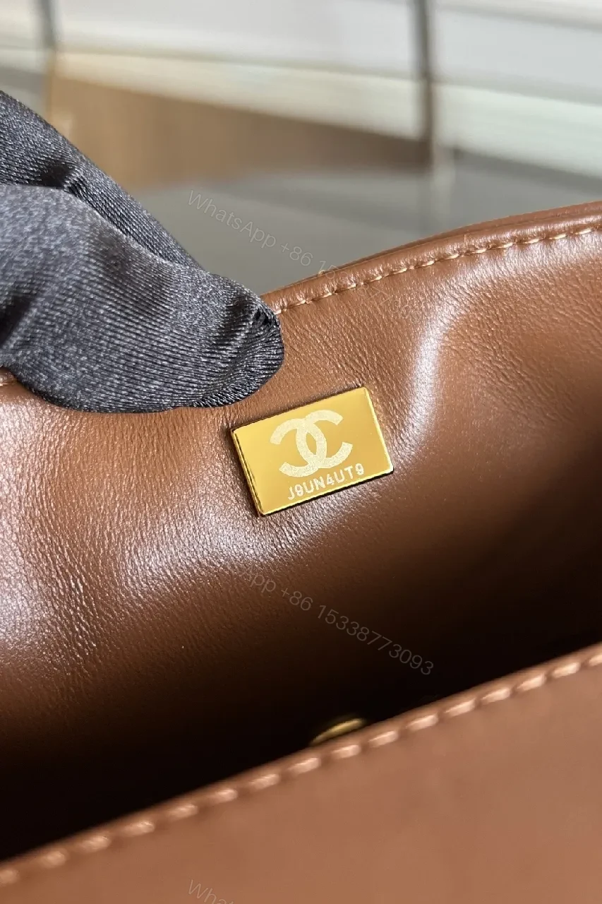 View 2 of Ivory Shearling Quilted Bag: Luxe Chain-Detail