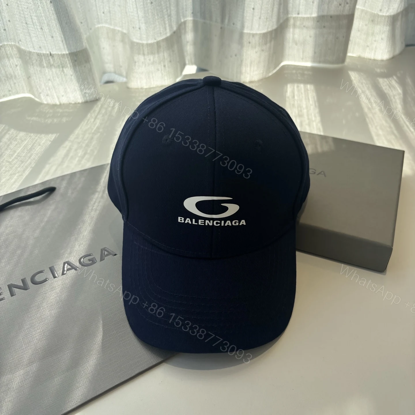 Balenciaga原單男女款棒球帽潮流字母Logo休閒百搭帽子 — view 1
