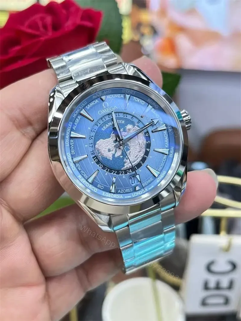 View 5 of Replica Omega Blue Seahorse Men’s Watch