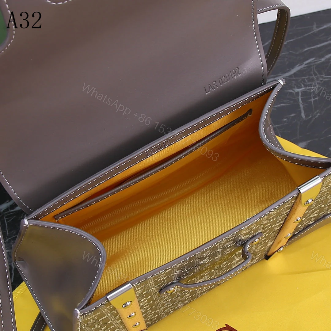 View 7 of GOYARD SAIGON PM BAG GREY 20CM