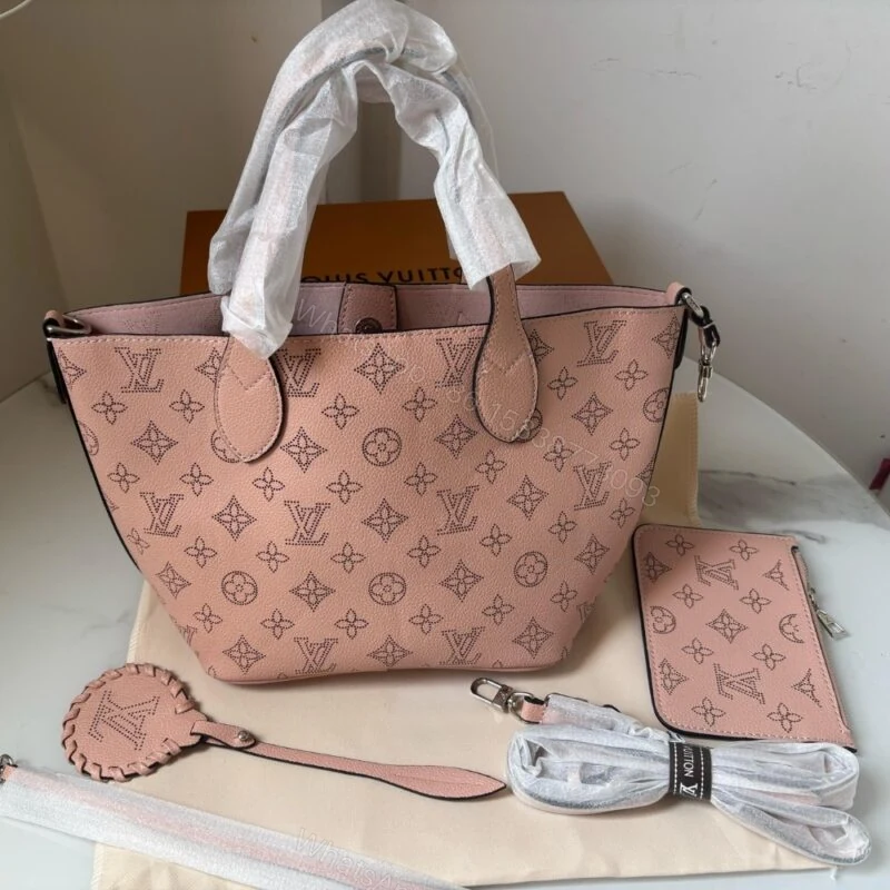 View 2 of Louis Vuitton Blossom Mahina Bag Pink 21Cm M23196