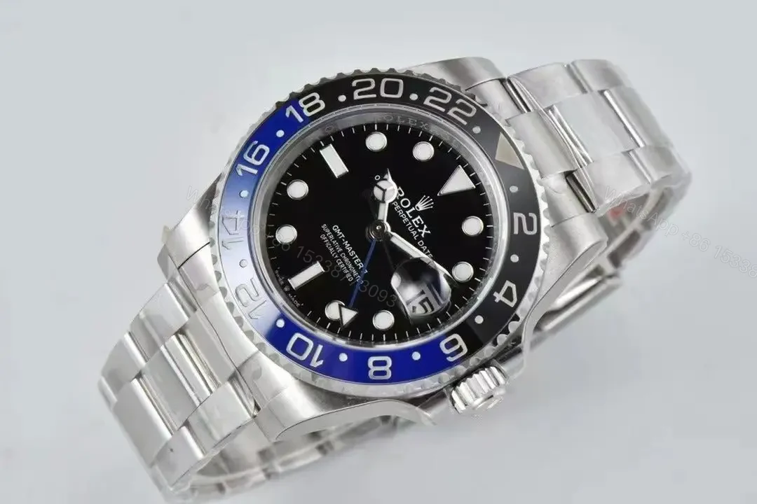 View 8 of Rolex GMT Master 2 Batman Replica