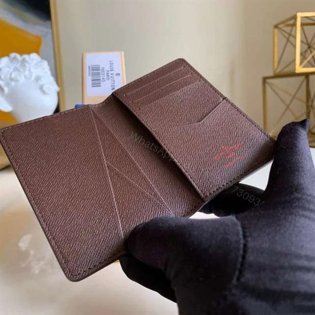 View 7 of Louis Vuitton Pocket Organizer Coated Canvas Calf Leather Lining N63145 – RRG044