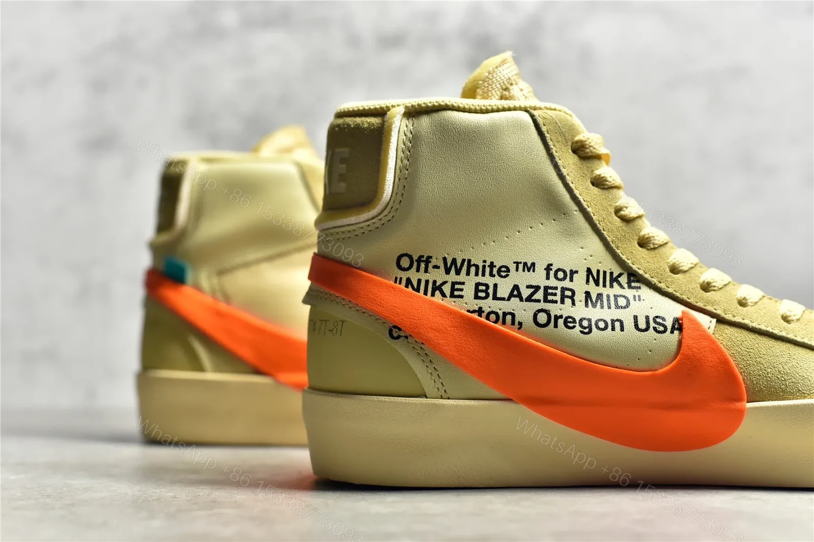 View 5 of OFF WHITE NIKE BLAZER MID “ALL HALLOWS EVE”