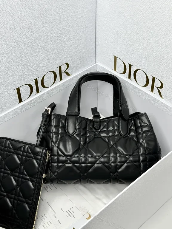 View 5 of Chic Quilted Satchel in Black Leather with Gold Hardware