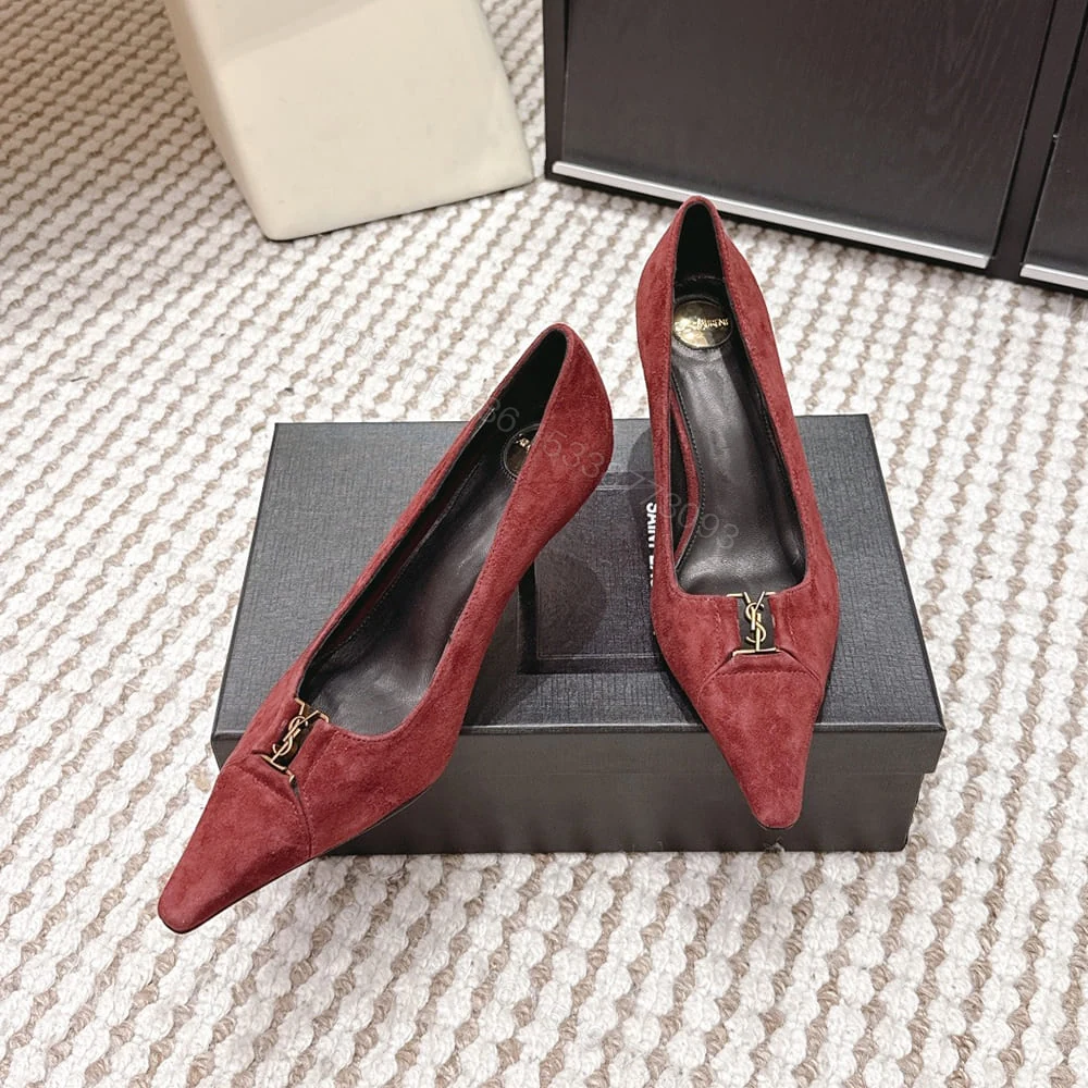View 5 of YSL BABYLONE BRETEUIL pumps in suede