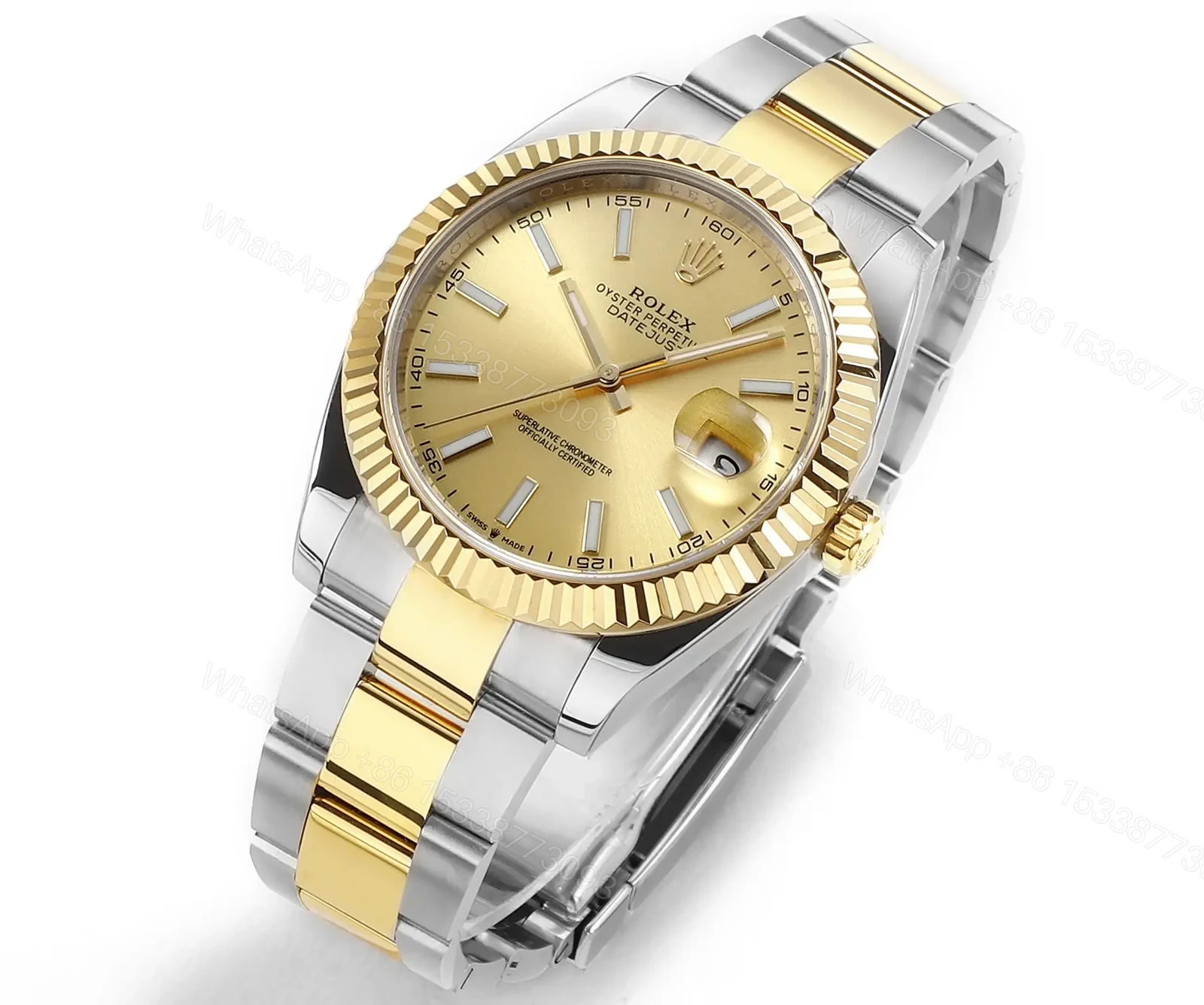 View 2 of C+ Factory Clean Factory DDF Classic Gold & Silver Watch 41mm