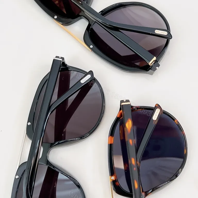 View 9 of Signature Tom Ford Sunglasses: Black Acetate, Polarized UV400, Luxe Everyday