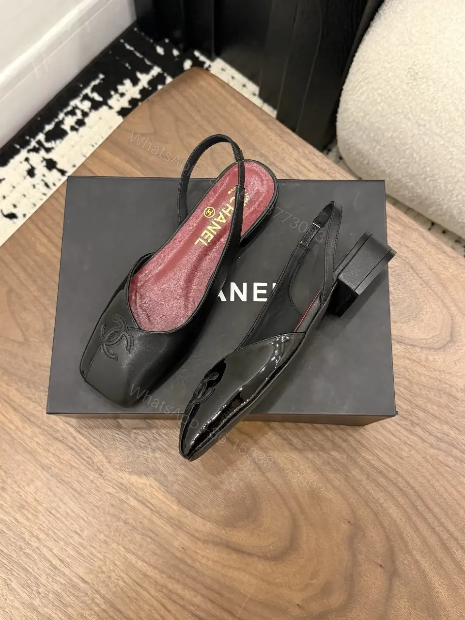 View 2 of Chic Slingback Pumps: Signature Logo, All-Day Comfort