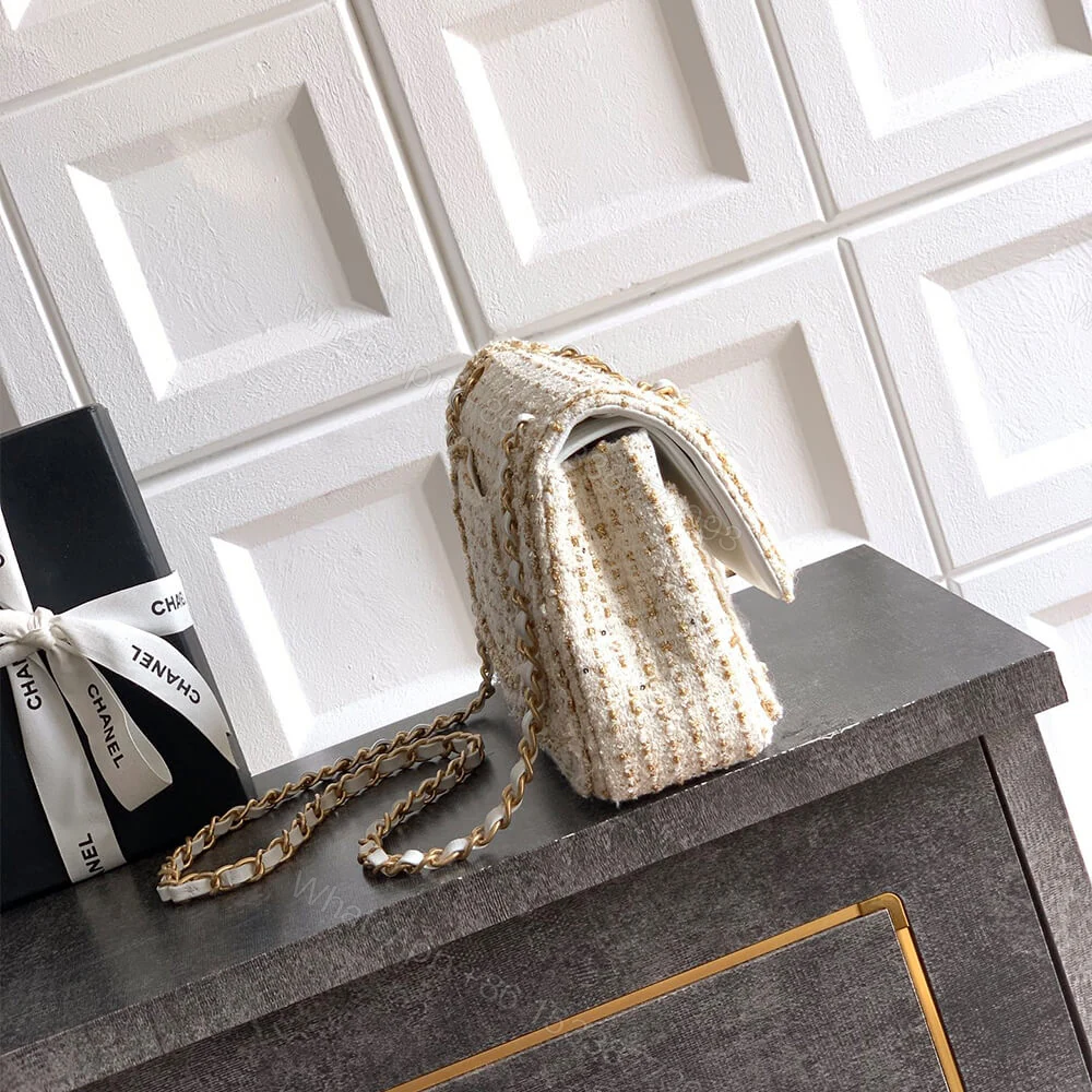 View 3 of Chanel Classic 11.12 Handbag(HIGH-END GRADE)