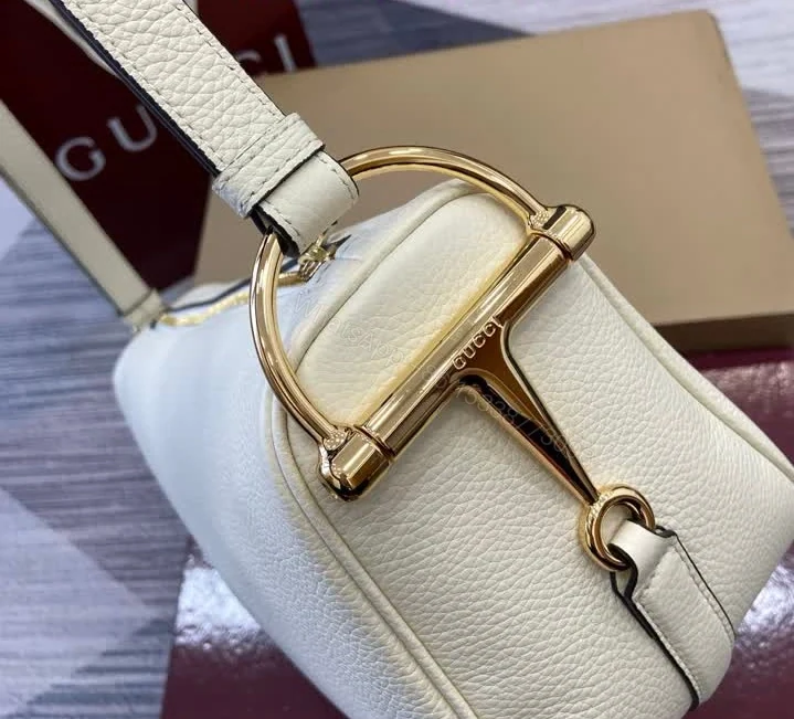 View 34 of Gucci Half Horsebit Medium Shoulder Bag TB5474
