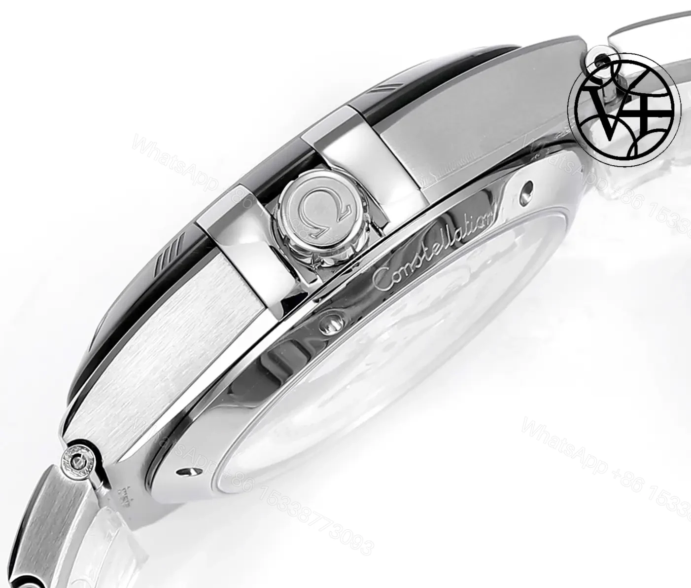 View 5 of Omega Constellation Super Clone Green Dial Steel Bracelet Premium 41MM OMEGA-CONST-GRN41-SS