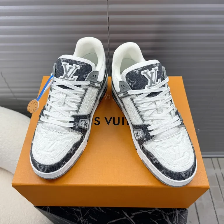 View 2 of Patterned LV Luxe Sneaker: All-Day Comfort, Luxury Style