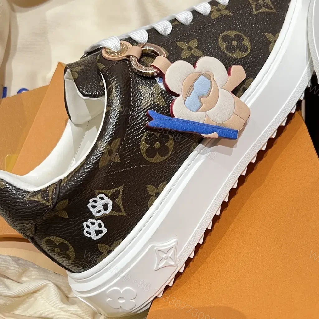 View 6 of Monogram Mood High-Top Sneaker with Charms and Comfort