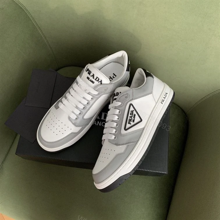 View 4 of PRADA DISTRICT SNEAKER WHITE GRAY – PRD090
