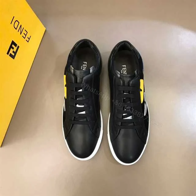 View 7 of FENDI MONSTER EYES LOW-TOP TRAINERS SNEAKERS – FD05