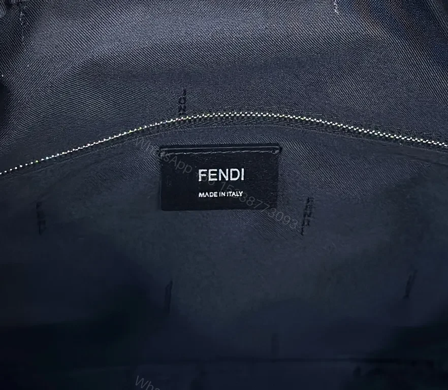 View 9 of Fendi Monogram Luxe Backpack: Structured, All-Day Comfort